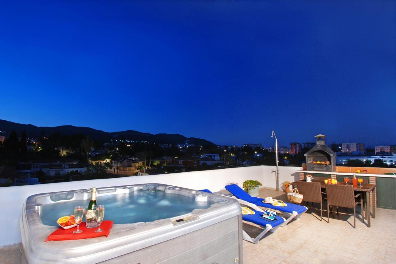 Isla De Benalmadena 1, Jacuzzi, 80M From The Sea, Ac, Bbq, Private Parking, Big Terrace Apartment Exterior photo