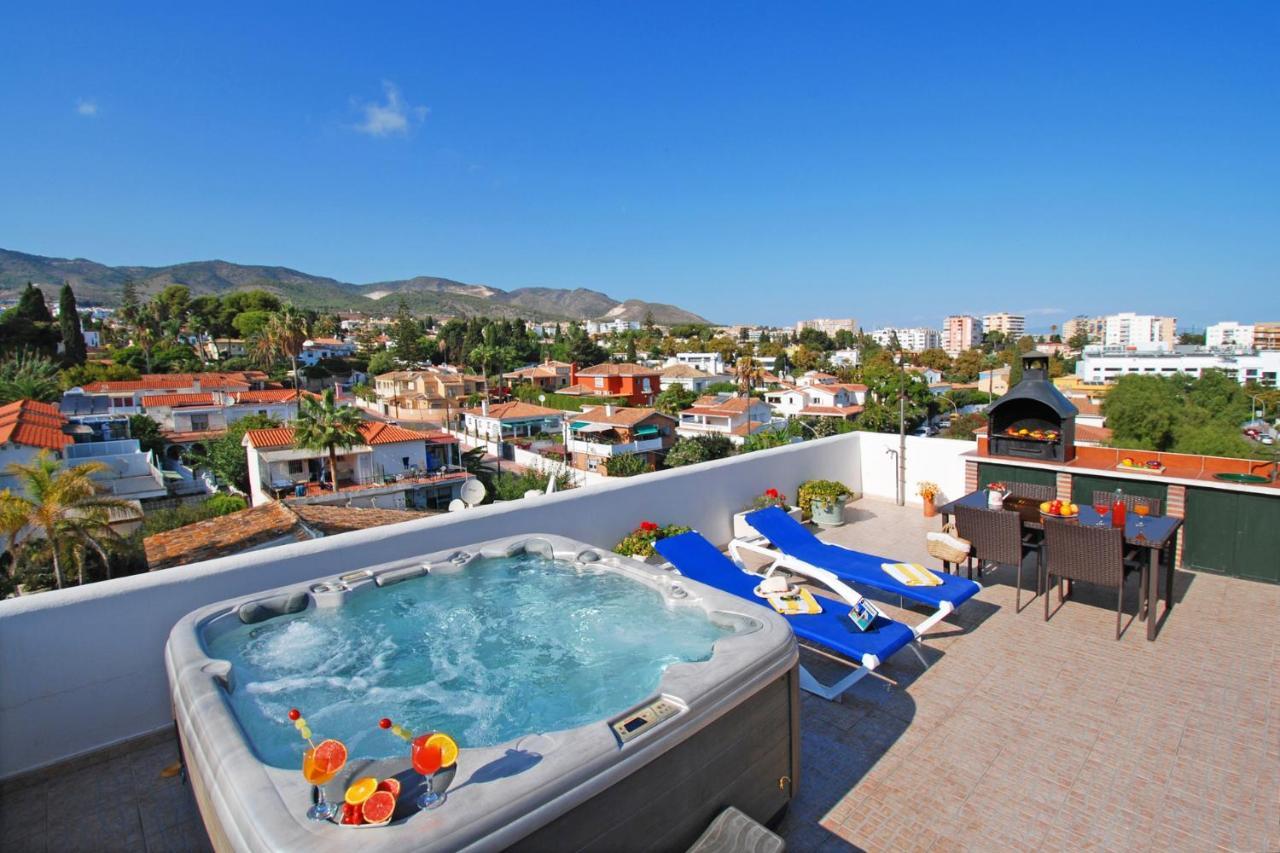 Isla De Benalmadena 1, Jacuzzi, 80M From The Sea, Ac, Bbq, Private Parking, Big Terrace Apartment Exterior photo