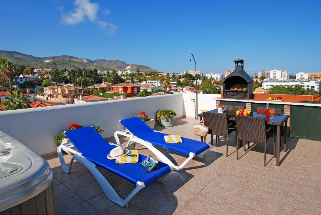 Isla De Benalmadena 1, Jacuzzi, 80M From The Sea, Ac, Bbq, Private Parking, Big Terrace Apartment Exterior photo
