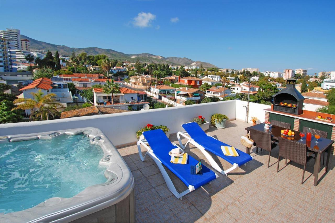 Isla De Benalmadena 1, Jacuzzi, 80M From The Sea, Ac, Bbq, Private Parking, Big Terrace Apartment Exterior photo